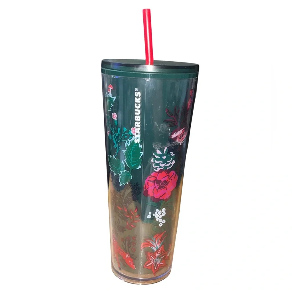 NWT Starbucks Poinsettia Holiday 2022 Limited Edition Venti 24oz